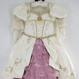 Disney Parks Cruise Line Rapunzel Experience Wedding Dress Gown Youth Size 3 NEW